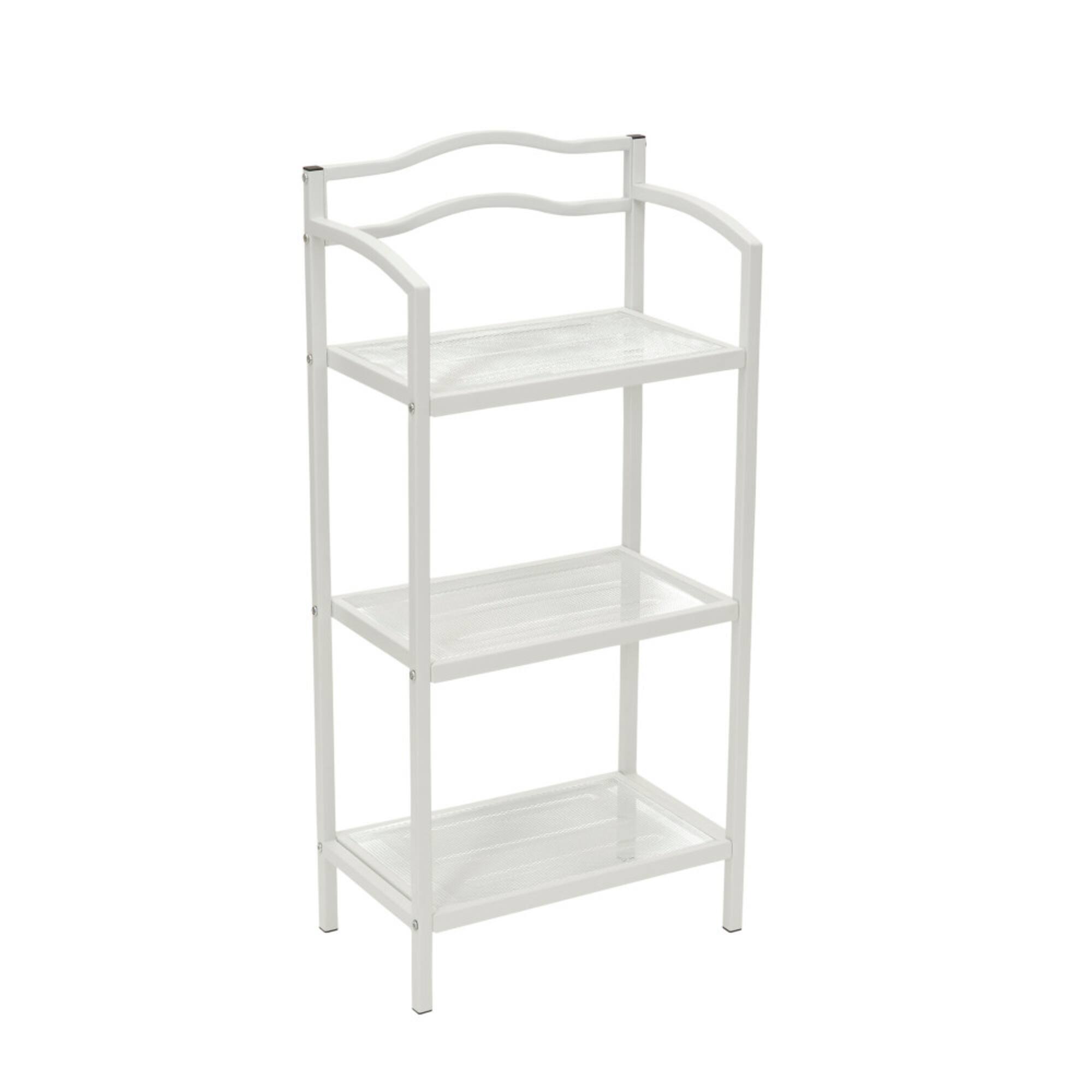 Household Essentials 3-Tier Metal Bathroom Storage Shelf